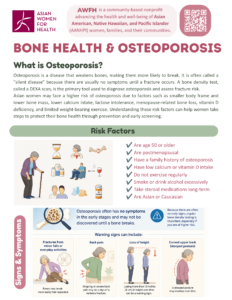 Bone Health & Osteoporosis Resource Guide